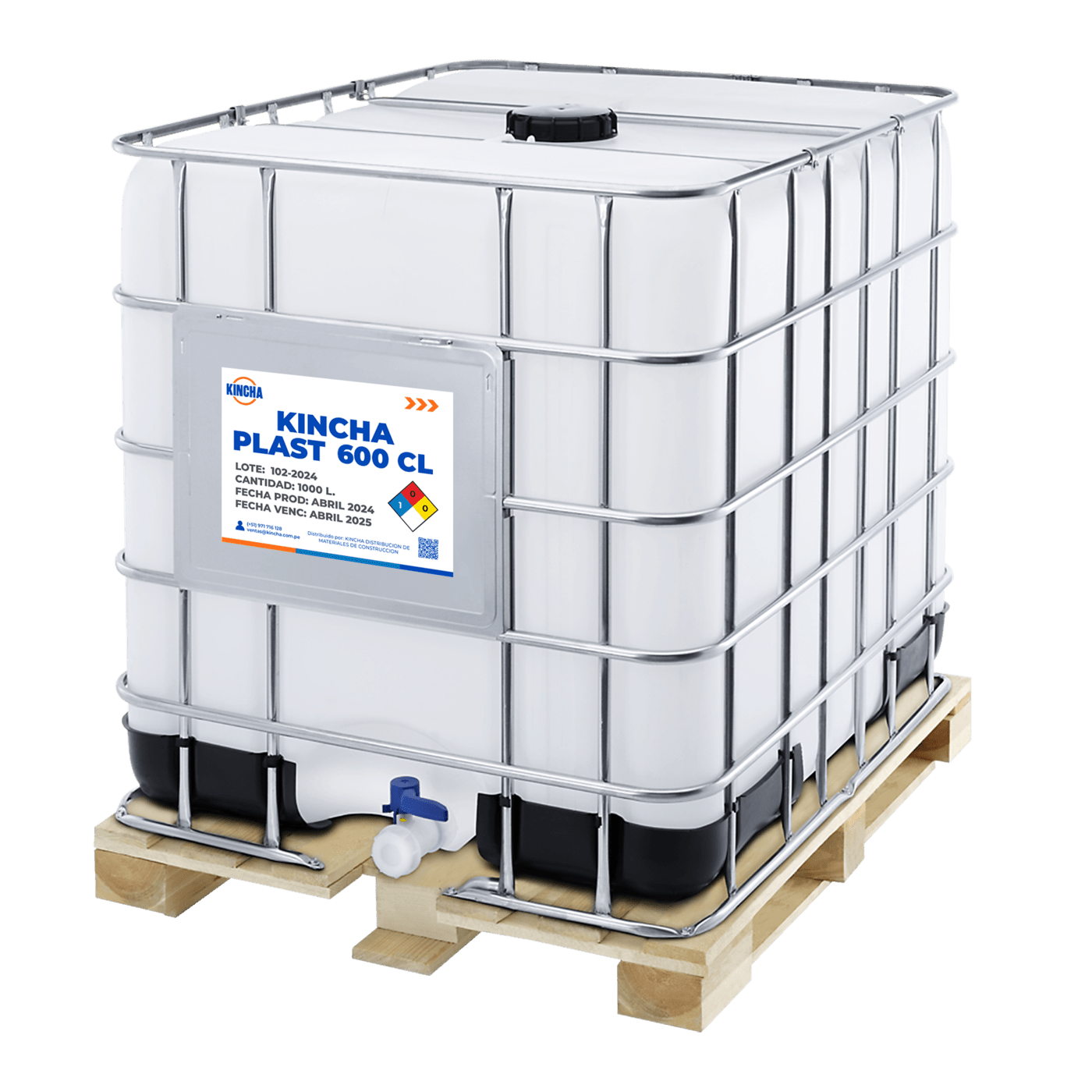 KINCHA PLAST 600 CL - IBC